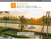 Tablet Screenshot of nancybatchelor.com